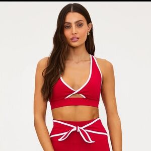 Beach Riot- Twist Top- Peppermint Two Tone